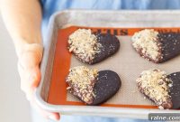 Ritz Chocolate-Dipped Heart Cookies for Valentine’s Day