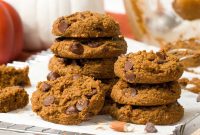 Vegan Gluten-Free Pumpkin Chocolate Chip Cookies