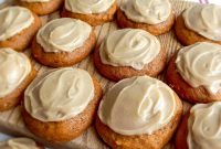 Amish Pumpkin Cookies with Creamy Frosting Recipe