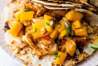 Citrus-Grilled Mahi Mahi Tacos with Mango Slaw