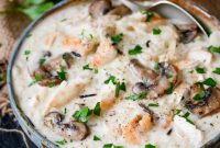 Creamy Chicken, Wild Rice & Mushroom Soup Recipe