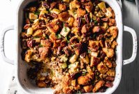 Gluten-Free Cornbread Stuffing with Sausage and Apples for Holiday Meals