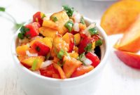 Fresh Peach Salsa Recipe for Grilling, Tacos & Summer Salads
