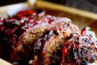 Juicy Turkey Meatloaf with Savory Herb Glaze