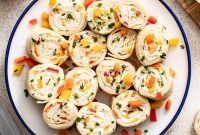 Cream Cheese Tortilla Roll-Ups: 5-Minute Party Appetizer Recipe