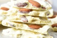 White Chocolate Almond Bark Recipe — Quick No-Bake Treat