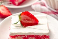 Strawberry Jello Poke Cake Recipe — Moist, Creamy Dessert