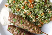 Grilled Kofta Kebabs: Smoky Middle Eastern Lamb Skewers
