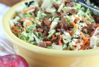 Apple, Bacon & Brussels Sprouts Salad (AIP-Friendly)