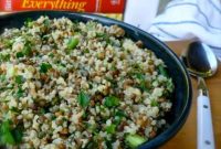Zesty Lemon Lentil and Quinoa Salad with Fresh Herbs