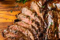 Balsamic-Marinated Grilled Flank Steak Recipe