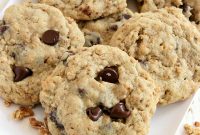Crunchy Granola Chocolate Chip Cookies Recipe