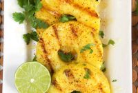 Grilled Pineapple with Chili-Lime Glaze