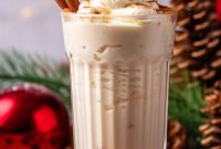 Creamy Eggnog Milkshake Recipe for the Holidays