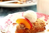 Peach and Pecan Double-Crust Crisp Recipe