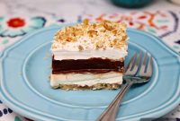 Classic Four-Layer Chocolate Dessert Recipe – Old-Fashioned Delight