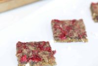 Raspberry White Chocolate Blondies with Crisp Edges and Gooey Center