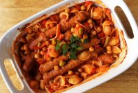 Hearty Sausage, Vegetable & Pasta One-Pot Bake