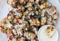 Sumac-Roasted Cauliflower with Creamy Tahini Sauce