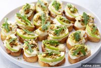 Whipped Ricotta Crostini with Honey and Crispy Baguette