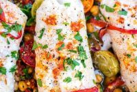 One-Pan Cod with Chorizo, Chickpeas, and Roasted Tomatoes