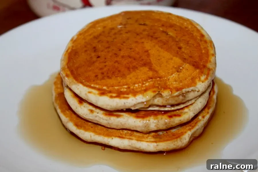 homemade pancakes 