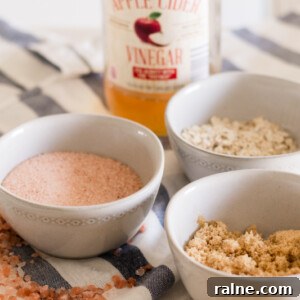 3 different scalp scrubs in separate bowls.