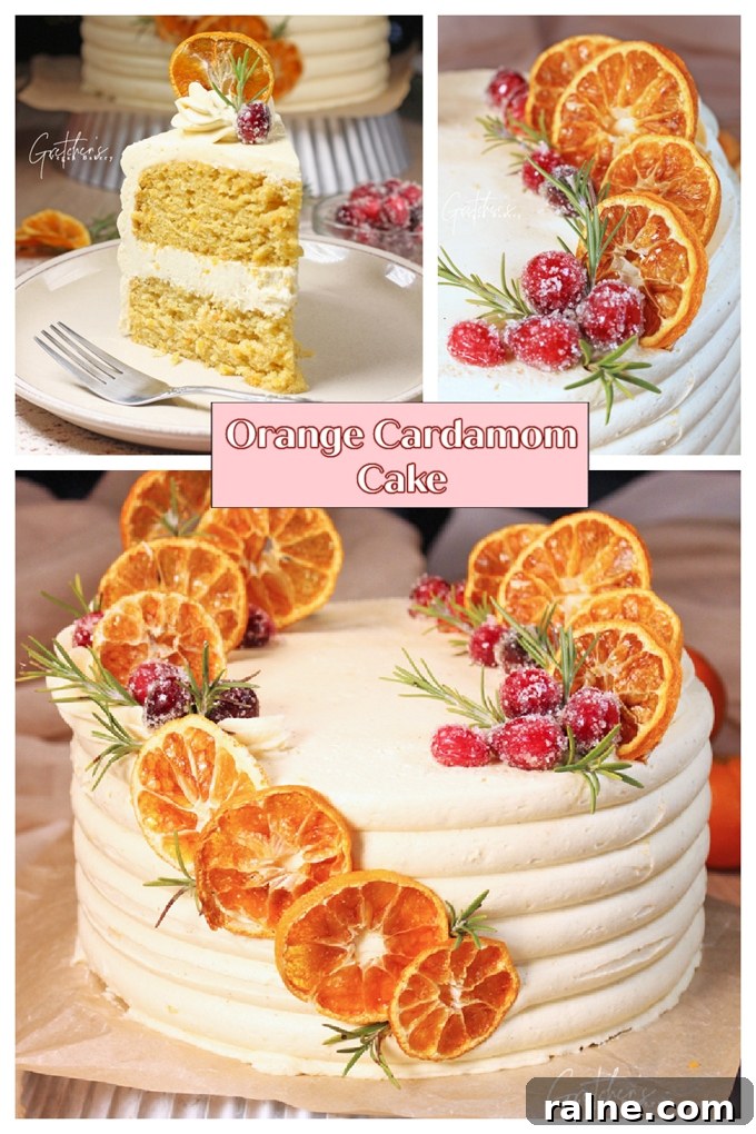 Orange Cardamom Cake Recipe with Citrus Glaze 2 orange cardamom cake