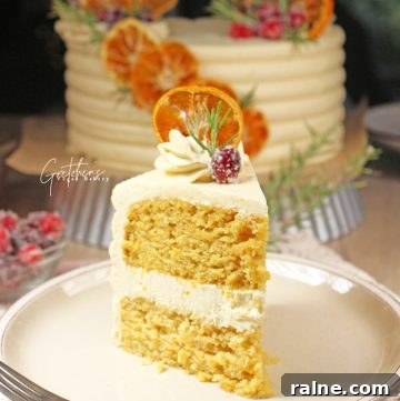 Orange Cardamom Cake