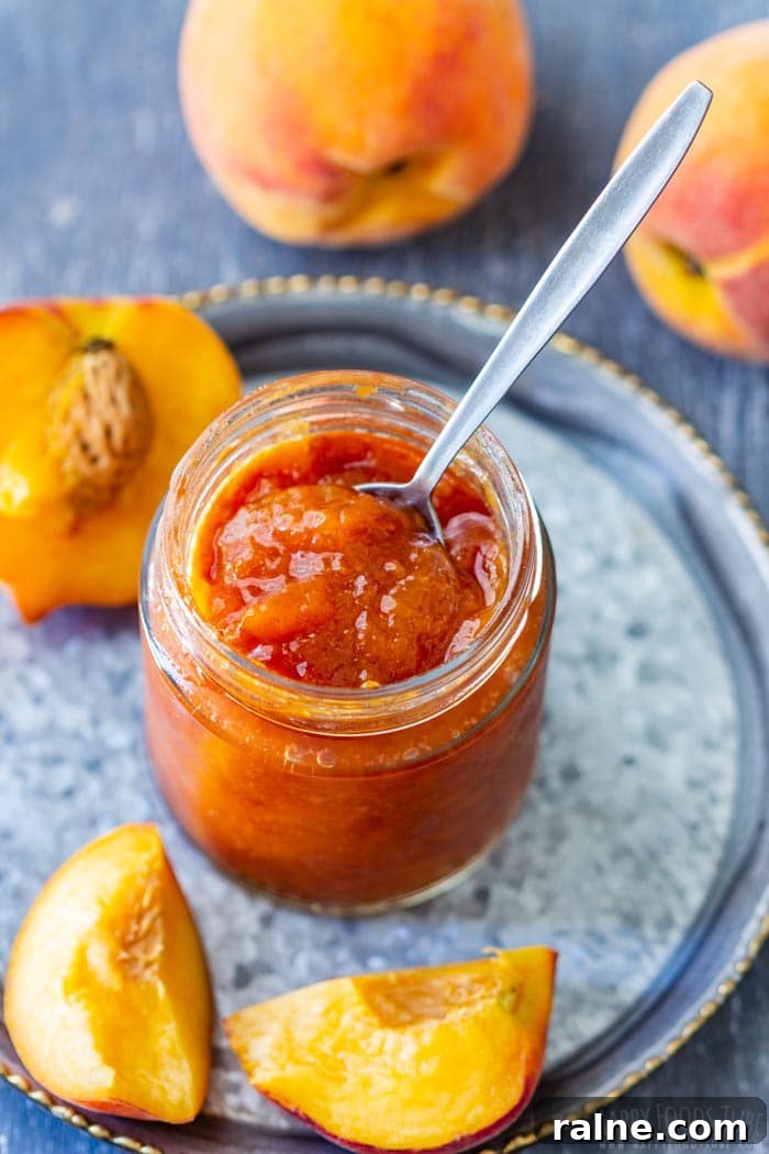 Make Peach Jam Quickly in an Instant Pot: Simple Homemade Recipe 2 Instant Pot Peach Jam