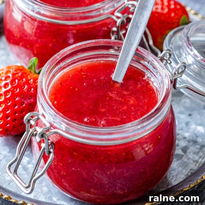 Make Peach Jam Quickly in an Instant Pot: Simple Homemade Recipe 11 Instant Pot Strawberry Sauce
