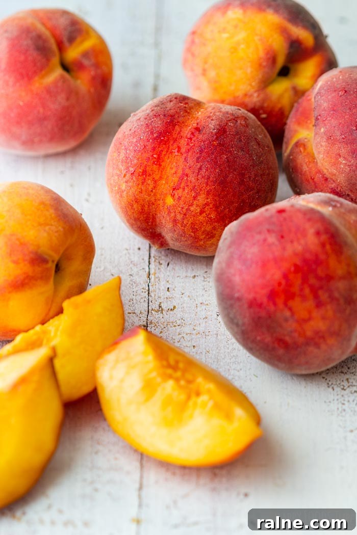 Make Peach Jam Quickly in an Instant Pot: Simple Homemade Recipe 3 Fresh Peaches for Jam Making