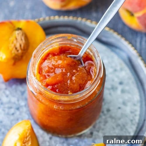 Make Peach Jam Quickly in an Instant Pot: Simple Homemade Recipe 9 Instant Pot Peach Jam