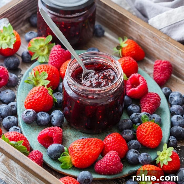 Make Peach Jam Quickly in an Instant Pot: Simple Homemade Recipe 10 Easy Instant Pot Mixed Berry Jam