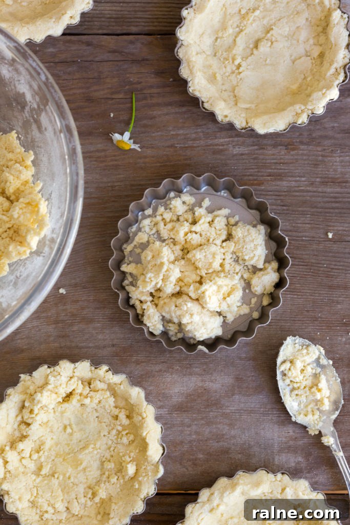Strawberry Rhubarb Curd Tartlets Recipe for Tangy Spring Desserts 7 Filling Shortbread Tartlet Shells