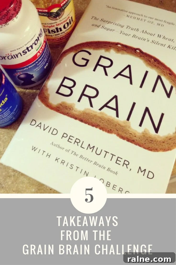 My Grain Brain Challenge Results: What Changed and What I Learned 2 5 takeaways from the Grain Brain challenge where I cut sugar, ate better, and made time for sleep!