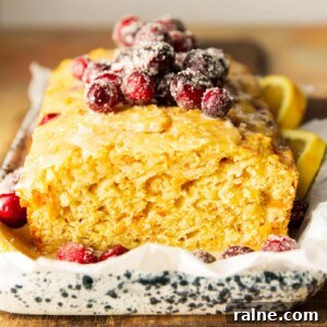 Cranberry Orange Carrot Cake Recipe with Zesty Glaze 9 img 12754 8