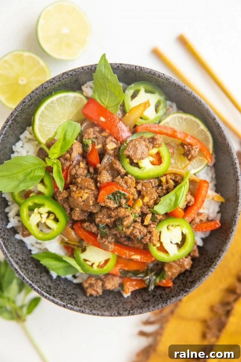  30-Minute Thai Basil Beef