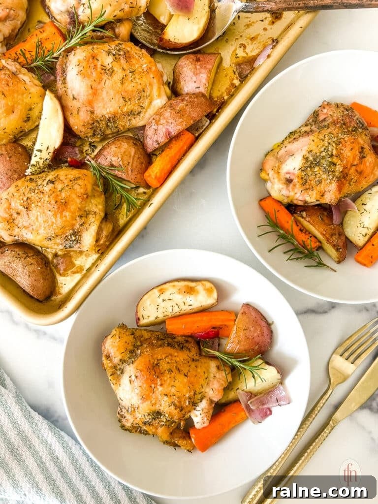Sheet Pan Chicken Thighs