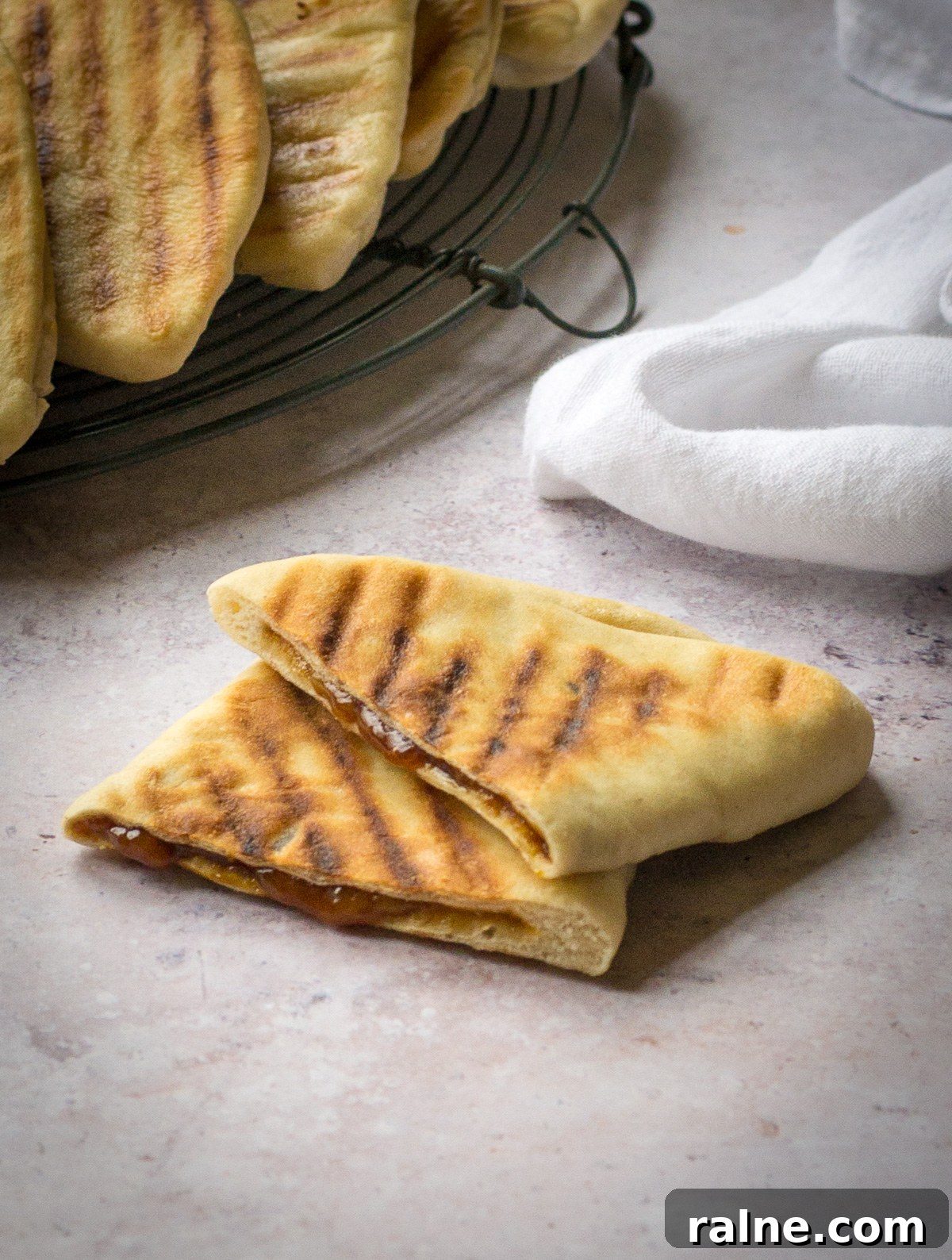 Marmite BBQ Flatbreads: Savory Grilled Flatbread Recipe 7 flatbread oozing with marmite filling