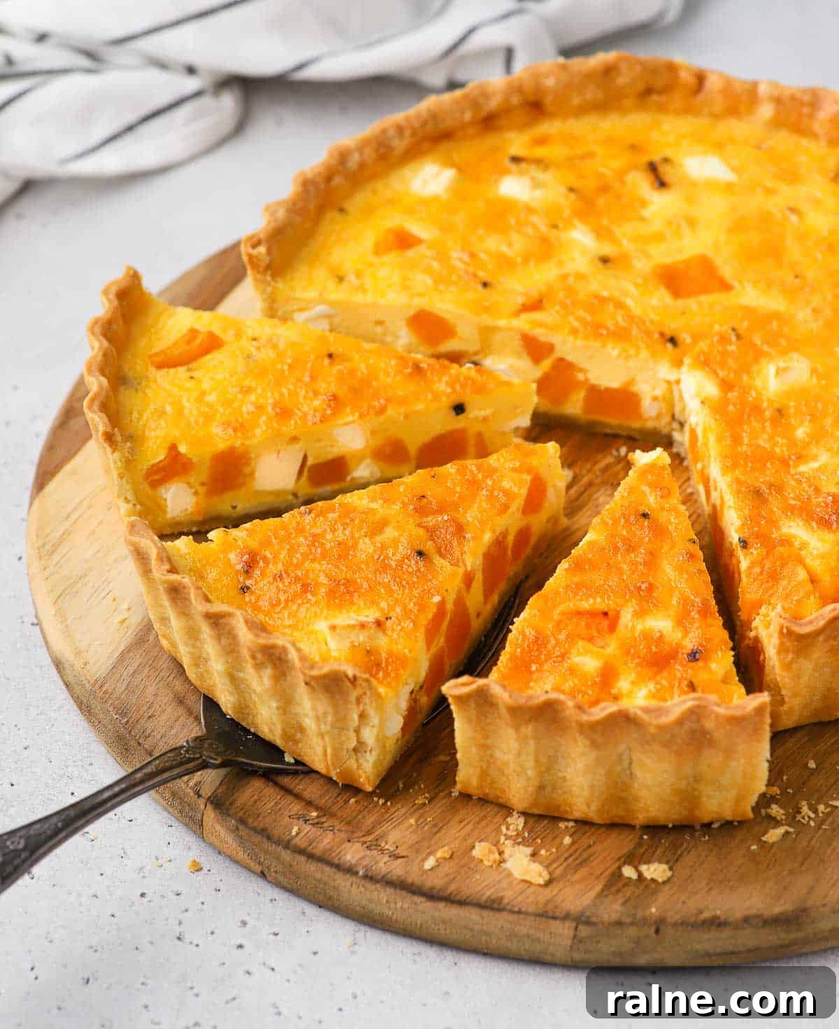 Roasted Pumpkin and Sage Quiche with Flaky Pie Crust 8 img 13854 7