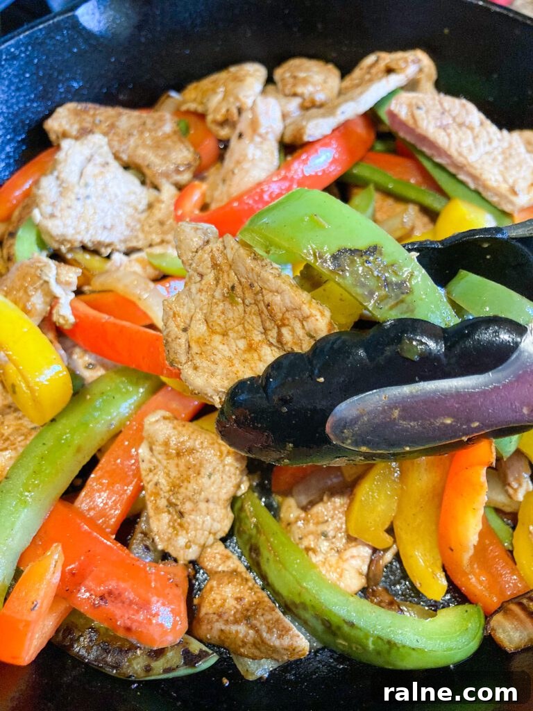 pork fajitas