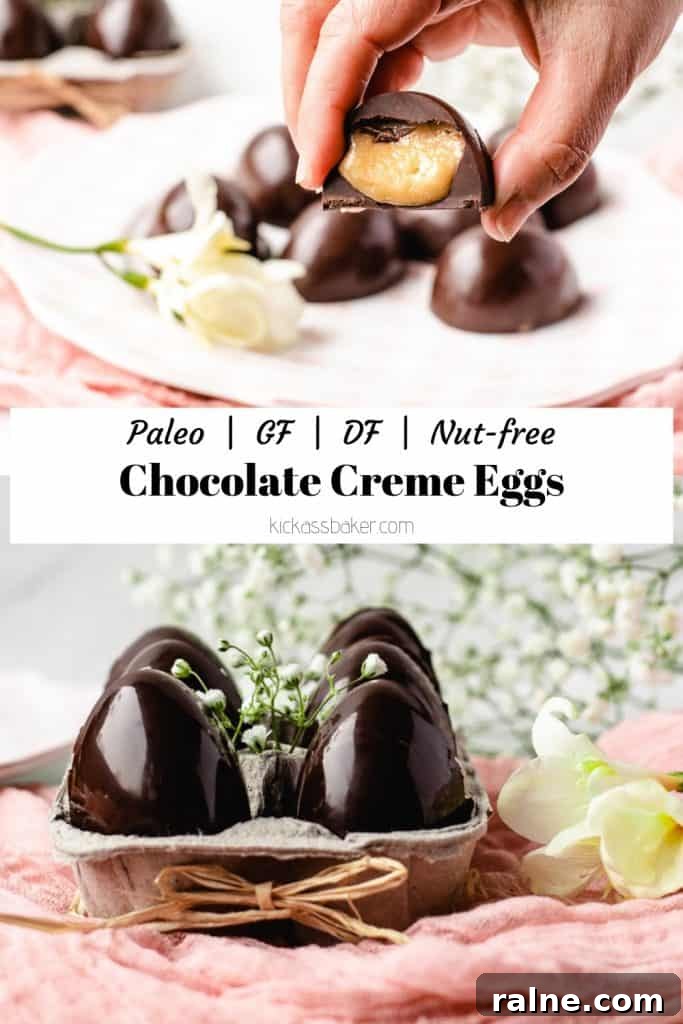 Paleo Chocolate Crème Eggs Recipe — Low-Carb Easter Treat 7 Paleo Creme Eggs