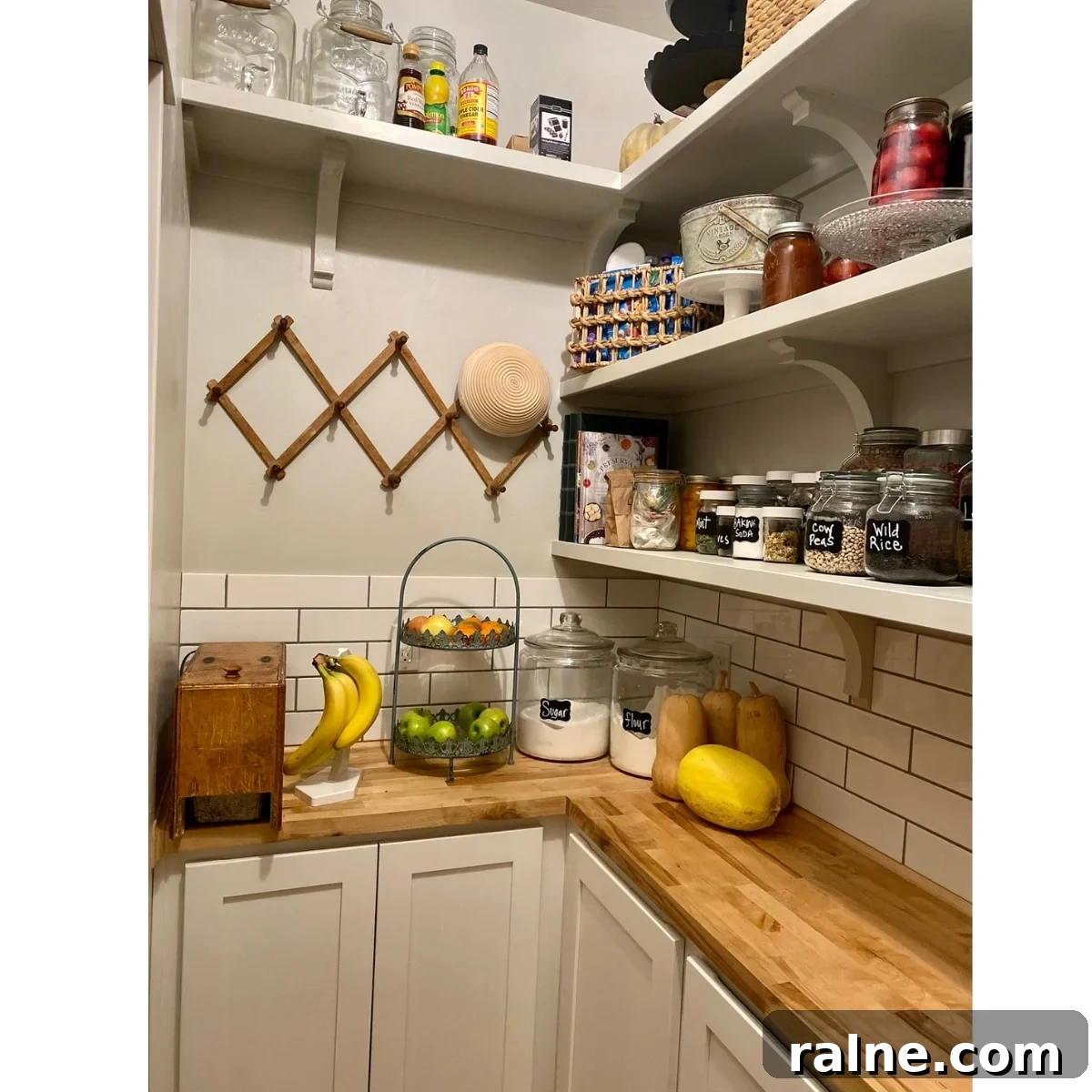 Create a Farmhouse Pantry You’ll Love: Stylish Storage Ideas 2 farmhouse pantry corner 2