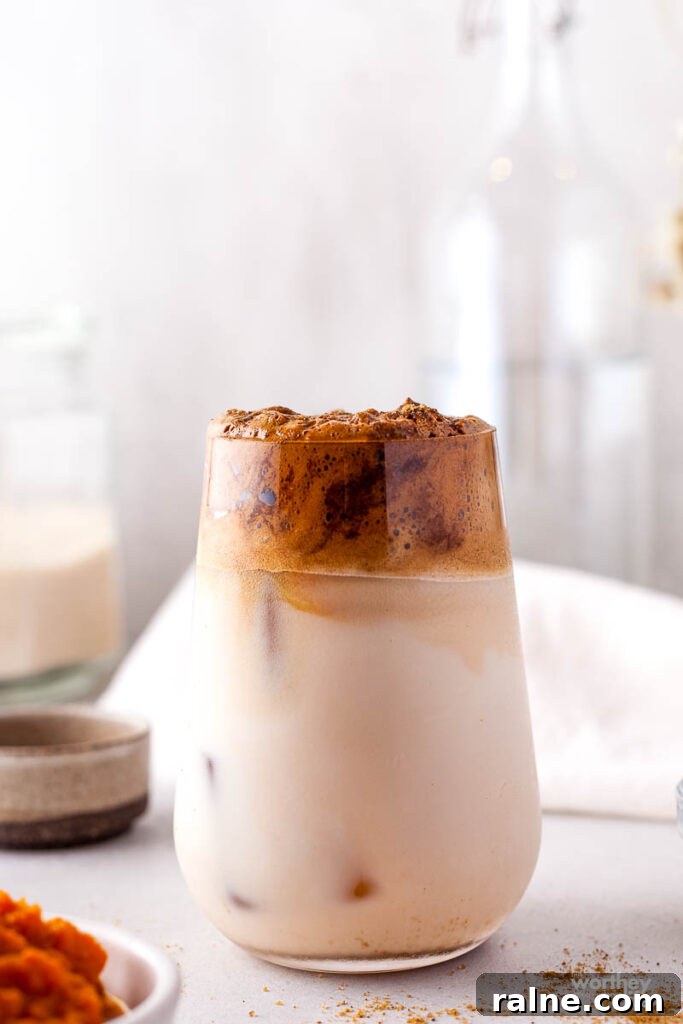 Pumpkin Spiced Whipped Dalgona Coffee