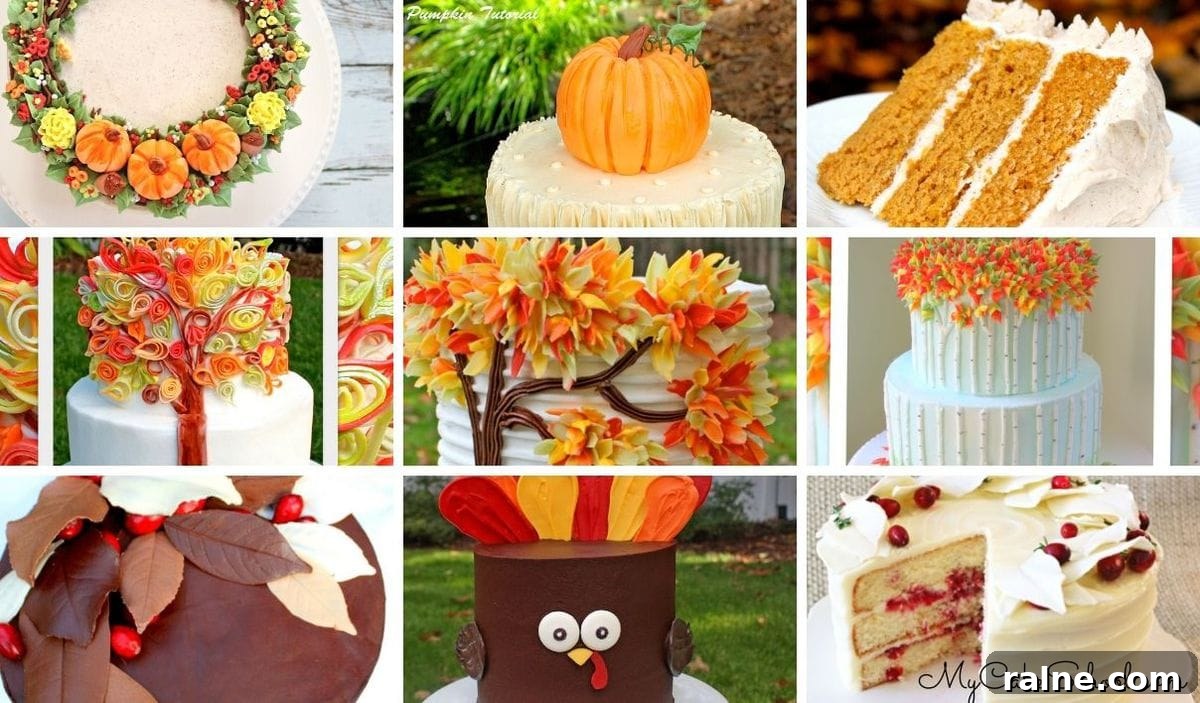 60+ Thanksgiving Cake Recipes for Festive Desserts and Sweets 3 50+ Fall Cake Designs and Recipes