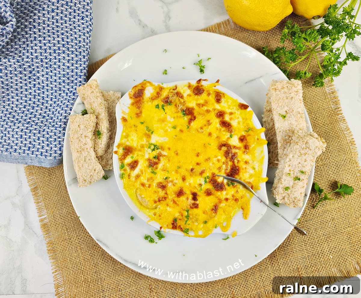 Cheesy Garlic Shrimp Appetizer Cheesy Garlic Shrimp Appetizer