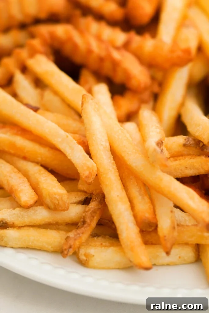 Fast-food style french fries