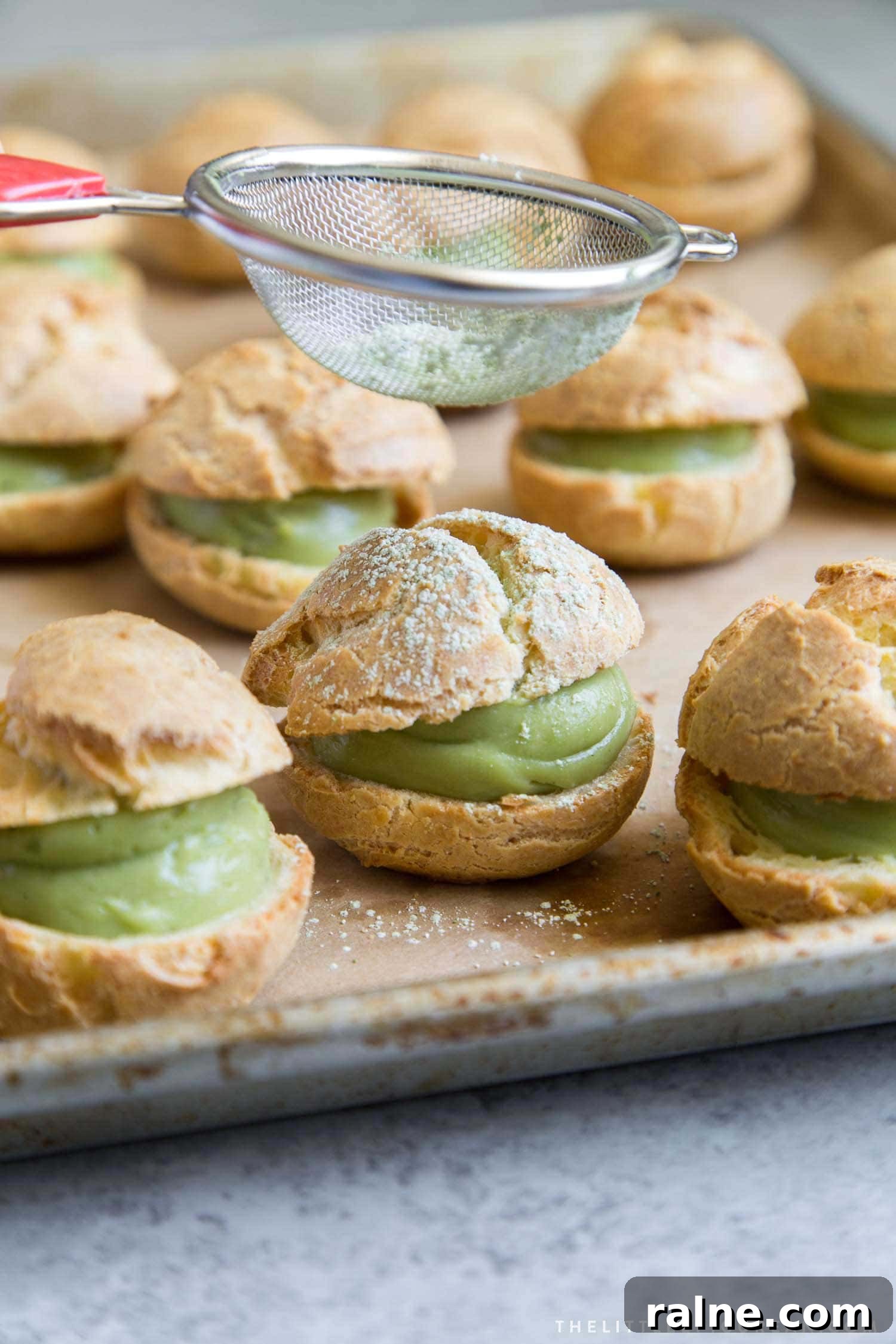 Matcha Cream Puffs Recipe: Light, Airy Japanese Choux Pastry 11 Matcha Cream Puffs