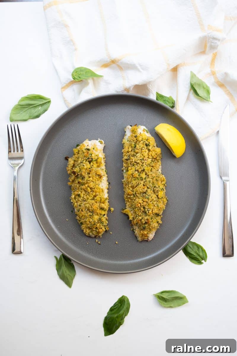 Crispy Lemon Pistachio Crusted Snapper with Herbed Butter 5 img 1937 4